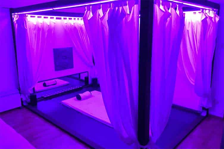 Bora Bora szigete masszázs terem